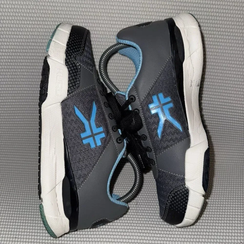 Kuru Quantum Mesh Sneakers Gray Blue Athletic Running Shoes Women’s Size 7.5